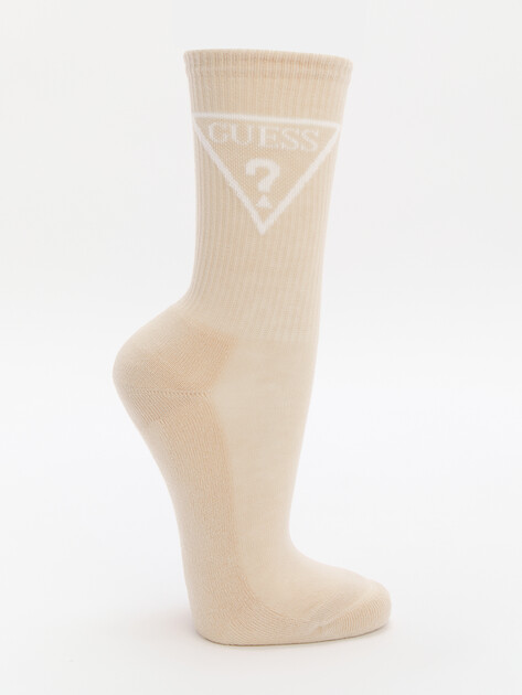 Женские носки GUESS ELLEN SPORT SOCKS, Артикул V2GZ00ZZ00I, бежевый | 4571906. Ракурс 1 Женские носки GUESS ELLEN SPORT SOCKS, Артикул V2GZ00ZZ00I, бежевый | 4571906. Ракурс 1