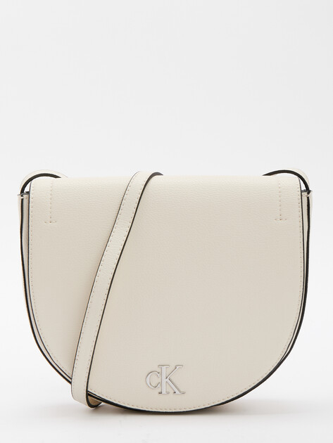 Кросс-боди CALVIN KLEIN JEANS MINIMAL MONOGRAM SAD, Артикул K60K612718, молочно-белый | 4572554. Ракурс 1