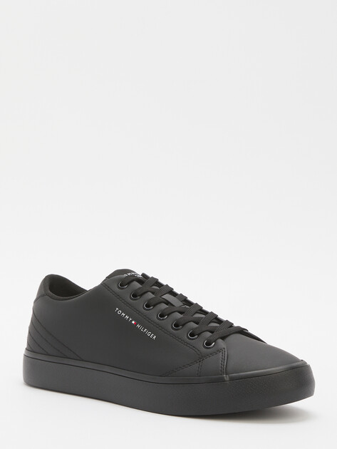 Мужские кеды TOMMY HILFIGER TH HI VULC CORE LOW, Артикул FM0FM05041, черный | 4572966. Ракурс 1 Мужские кеды TOMMY HILFIGER TH HI VULC CORE LOW, Артикул FM0FM05041, черный | 4572966. Ракурс 1
