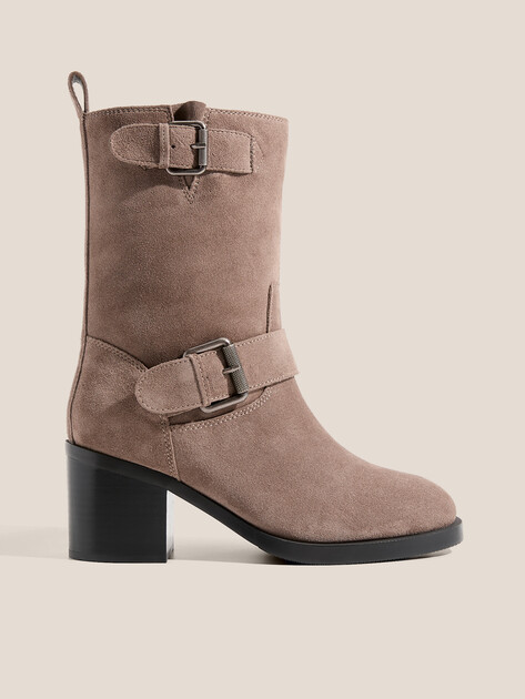 Женские полусапоги TENDANCE, Артикул YS-48225-81, серовато-коричневый | 4575403. Ракурс 1