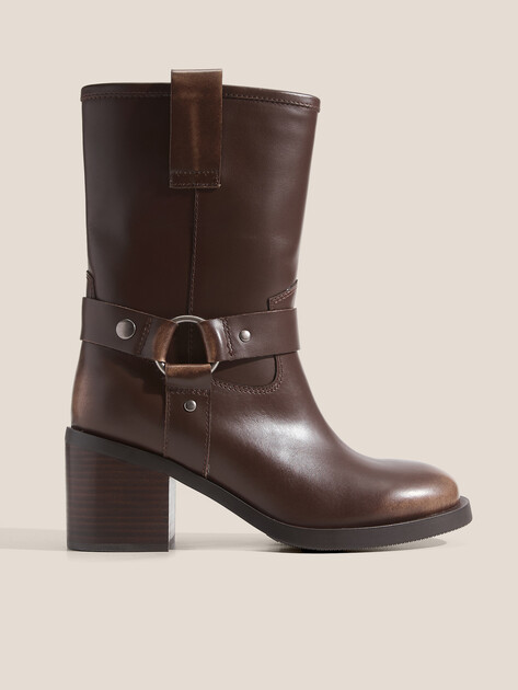 Женские полусапоги TENDANCE, Артикул YS-48225-82, темно-коричневый | 4575686. Ракурс 1