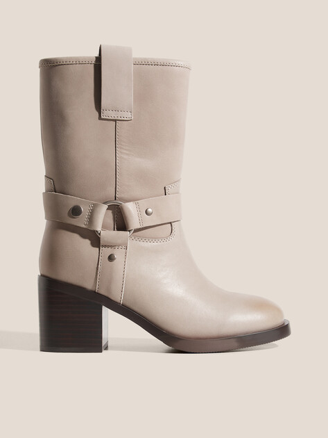 Женские полусапоги TENDANCE, Артикул YS-48225-82, серо-бежевый | 4575750. Ракурс 1