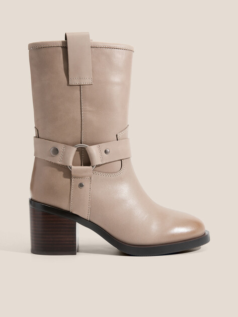 Женские полусапоги TENDANCE, Артикул YS-48225-82, серо-бежевый | 4575758. Ракурс 1