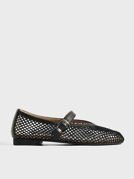 Женские балетки мэри-джейн TENDANCE, Артикул YS-48205A-1, черный | 4585306. Ракурс 1