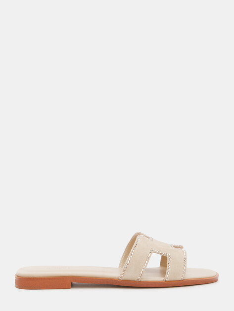 Женские шлепанцы TENDANCE, Артикул YS-48201L-3, светло-бежевый | 4585903. Ракурс 1 Женские шлепанцы TENDANCE, Артикул YS-48201L-3, светло-бежевый | 4585903. Ракурс 1