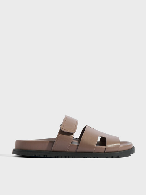 Женские шлепанцы TENDANCE, Артикул YS-48161L-4, серовато-коричневый | 4586016. Ракурс 1