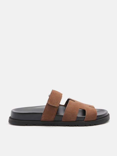 Женские шлепанцы TENDANCE, Артикул YS-48161L-4, коричневый | 4586228. Ракурс 1