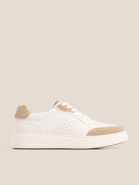 Мужские кеды TENDANCE, Артикул RS-MTL9-1, белый | 4586442. Ракурс 1