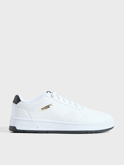 Мужские кеды PUMA Court Classic, Артикул 395018, белый | 4587388. Ракурс 1