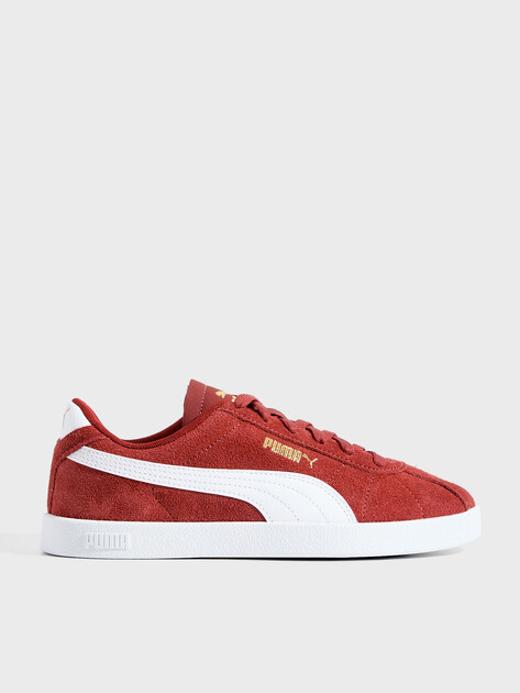 Кеды PUMA Puma Club II, Артикул 397444, коричнево-красный | 4587609. Ракурс 1