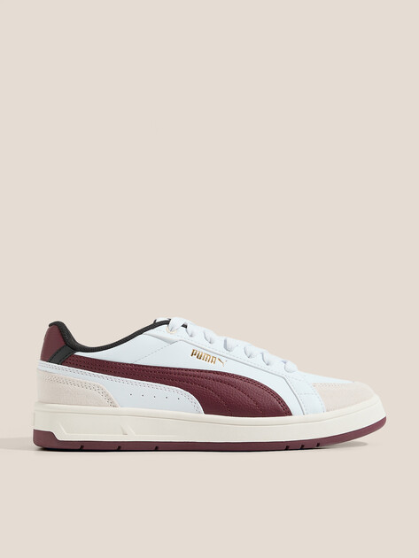 Кеды PUMA Court Classico Sport, Артикул 400731, белый | 4588580. Ракурс 1