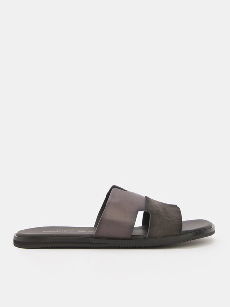 Мужские шлепанцы MAISON DAVID, Артикул TM3352F-3R, темно-серый | 4592030. Ракурс 1