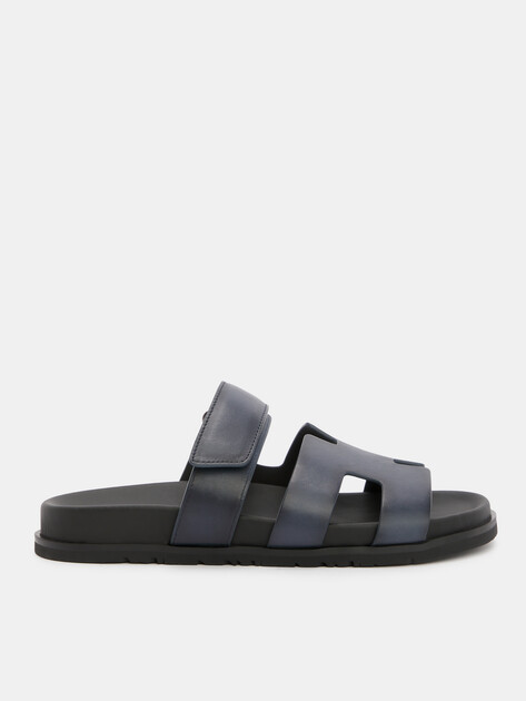Мужские шлепанцы MAISON DAVID, Артикул TM3370F-1, серо-синий | 4592152. Ракурс 1