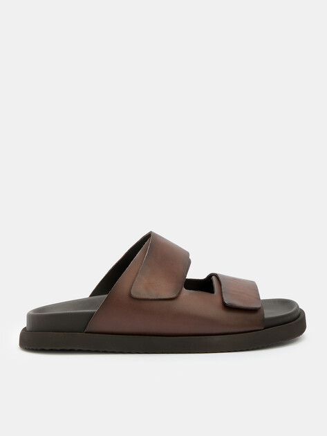 Мужские шлепанцы MAISON DAVID, Артикул TM3354F-1, светло-коричневый | 4592225. Ракурс 1