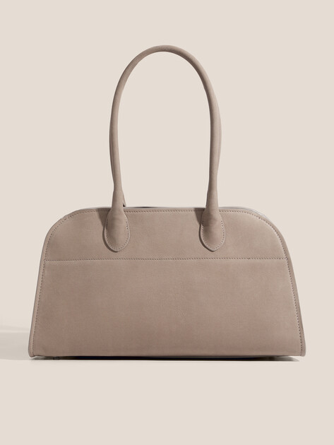Женский тоут CALZETTI, Артикул DINA, серо-бежевый | 4601551. Ракурс 1
