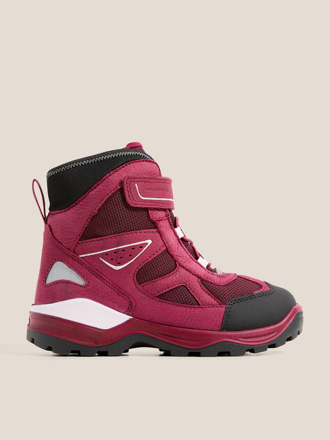 Детские ботинки ECCO SNOW MOUNTAIN, Артикул 710312, малиновый | 4601590. Ракурс 1