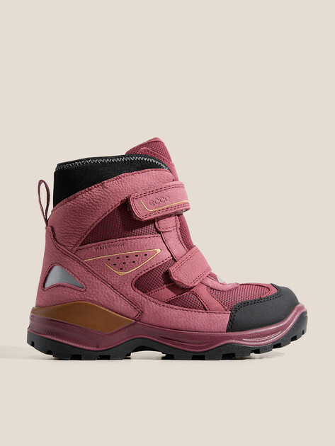Детские ботинки ECCO SNOW MOUNTAIN, Артикул 710322, малиновый | 4601636. Ракурс 1