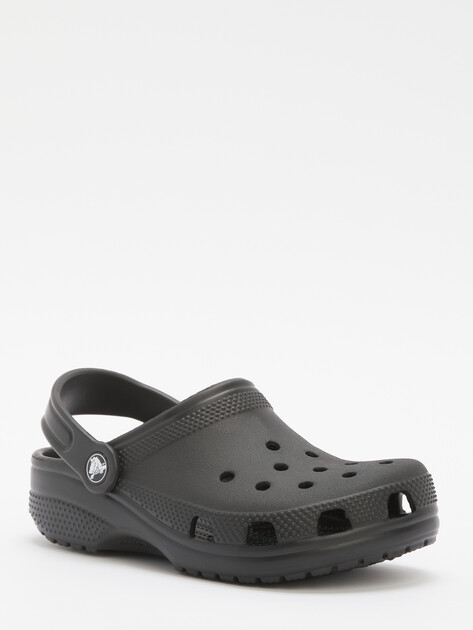 Детские сланцы CROCS CLASSIC CLOG, Артикул 206991, черный | 4601794. Ракурс 1 Детские сланцы CROCS CLASSIC CLOG, Артикул 206991, черный | 4601794. Ракурс 1