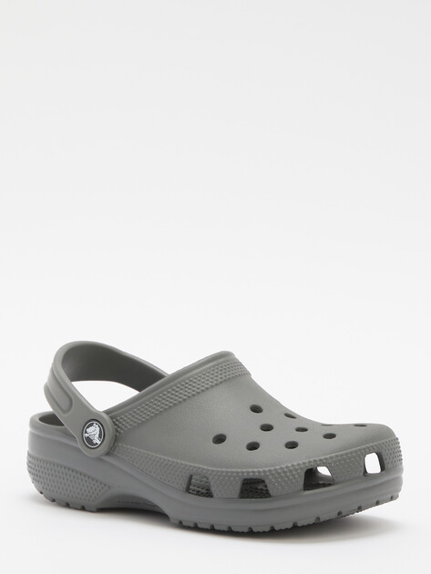 Детские сланцы CROCS CLASSIC CLOG, Артикул 206991, темно-серый | 4603919. Ракурс 1 Детские сланцы CROCS CLASSIC CLOG, Артикул 206991, темно-серый | 4603919. Ракурс 1