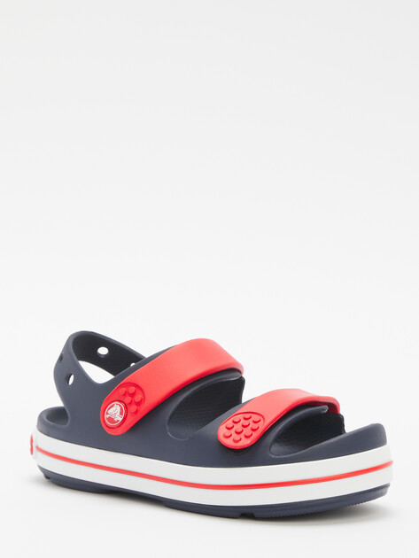 Детские сандалии CROCS CROCBAND CRUISER SANDAL, Артикул 209423, темно-синий | 4604079. Ракурс 1 Детские сандалии CROCS CROCBAND CRUISER SANDAL, Артикул 209423, темно-синий | 4604079. Ракурс 1