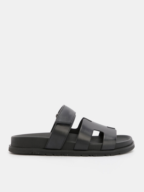 Женские шлепанцы MAISON DAVID, Артикул TM3355F-1, антрацитовый | 4612654. Ракурс 1