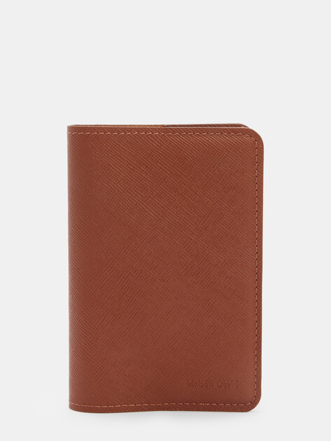 Обложка для паспорта MAISON DAVID, Артикул DAFNA, коричневый | 4621365. Ракурс 1