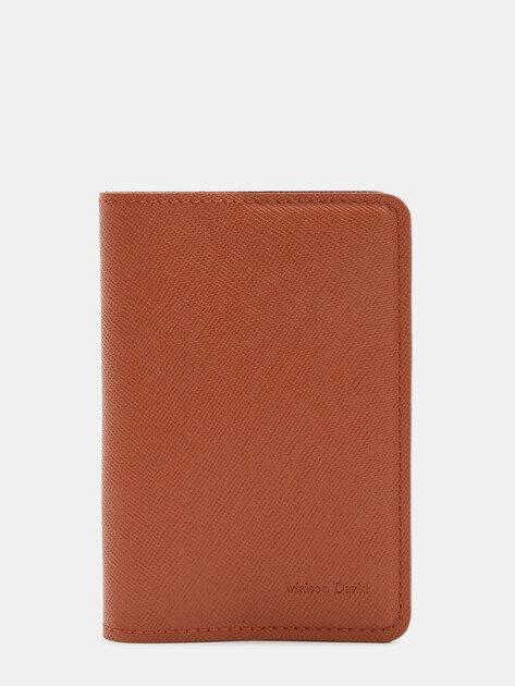 Обложка для паспорта MAISON DAVID, Артикул DAFNA, светло-коричневый | 4621373. Ракурс 1