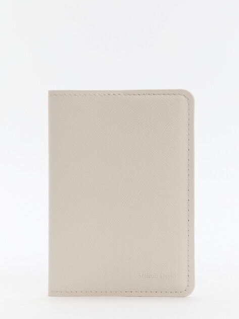 Обложка для паспорта MAISON DAVID, Артикул DAFNA, светло-бежевый | 4621377. Ракурс 1
