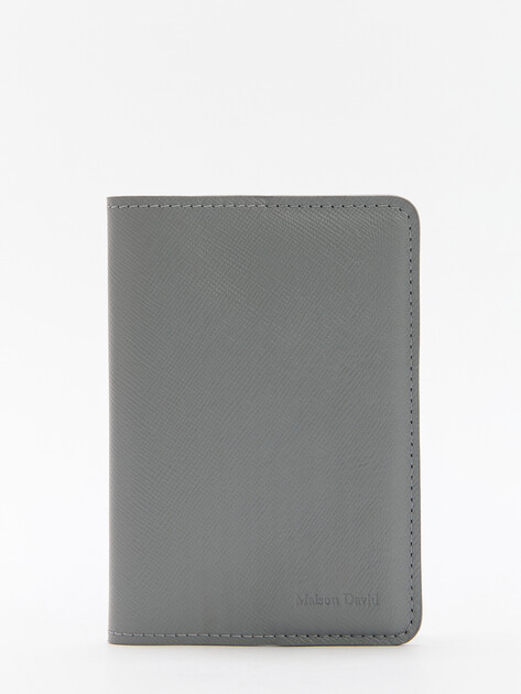Обложка для паспорта MAISON DAVID, Артикул DAFNA, серый | 4621379. Ракурс 1