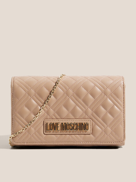 Клатч LOVE MOSCHINO SMART DAILY BAG, Артикул JC4079PP, бежевый | 4623786. Ракурс 1