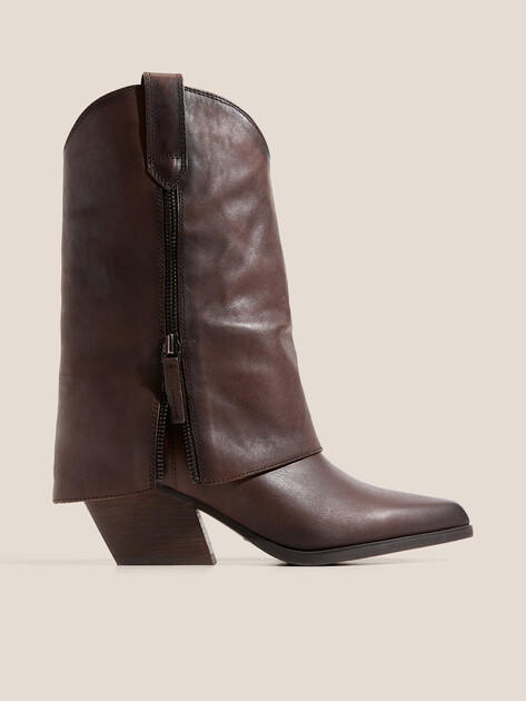 Высокие казаки TENDANCE, Артикул CLF949K-07, коричневый | 4624632. Ракурс 1