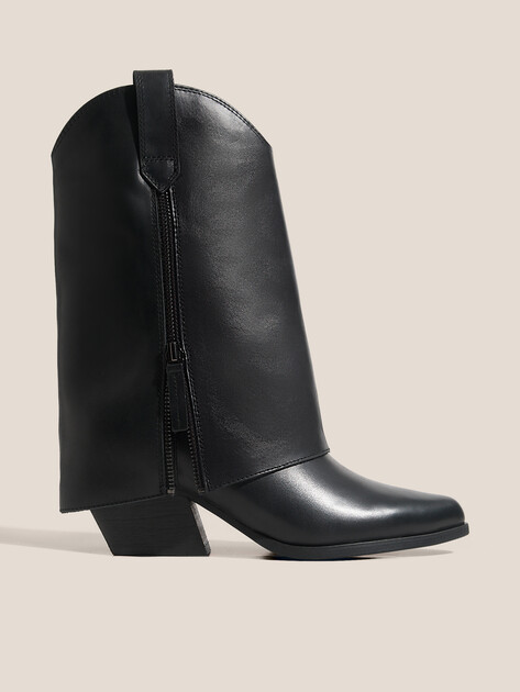 Высокие казаки TENDANCE, Артикул CLF949K-07, черный | 4624648. Ракурс 1