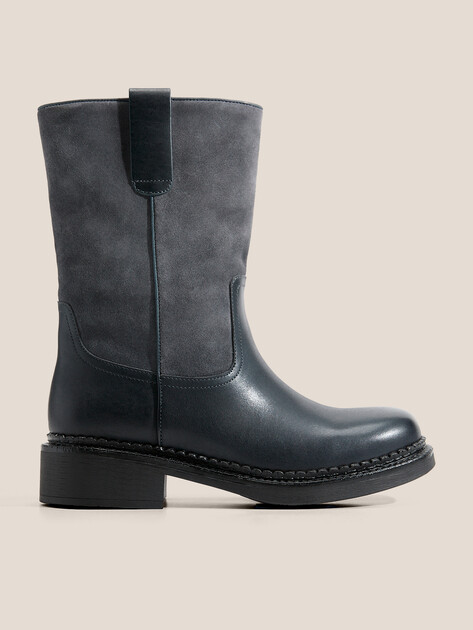 Женские полусапоги TENDANCE, Артикул CLF965K-05, сине-серый | 4624923. Ракурс 1