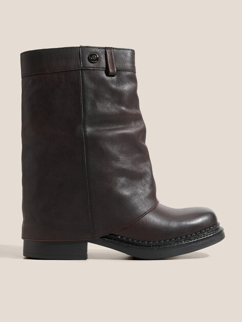 Женские полусапоги TENDANCE, Артикул CLF965K-03, темно-коричневый | 4624940. Ракурс 1