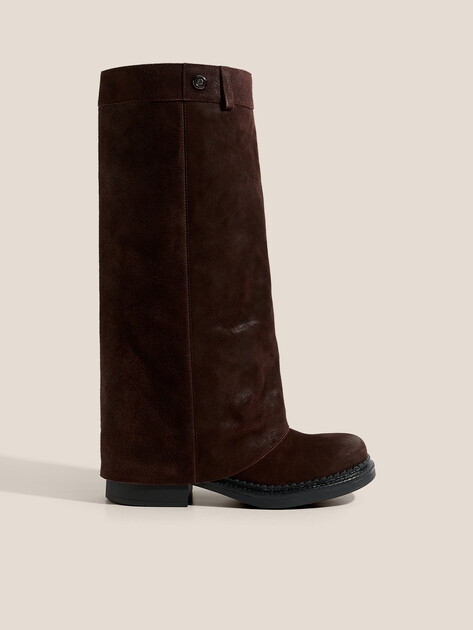 Женские сапоги TENDANCE, Артикул CLF965K-04, темно-коричневый | 4624981. Ракурс 1