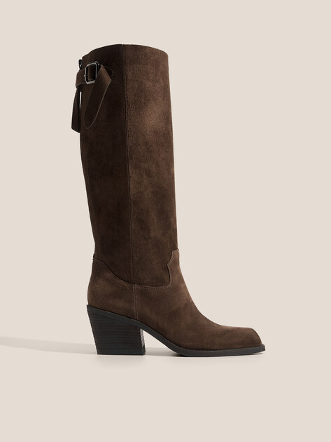 Высокие казаки TENDANCE, Артикул CLF973K-01, зеленовато-коричневый | 4625272. Ракурс 1