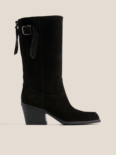 Высокие казаки TENDANCE, Артикул CLF973K-04, черный | 4625361. Ракурс 1