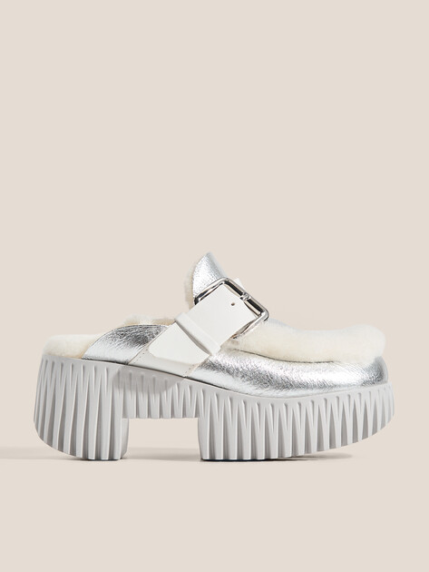 Сабо 4CCCCEES Plia Amber, Артикул Plia Amber, серебряный | 4628235. Ракурс 1