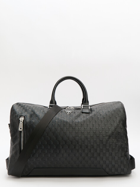 Мужская дорожная сумка GUESS TORINO DUFFLE BAG W VTL ZIP, Артикул TMTODEP5234, черный | 4628281. Ракурс 1