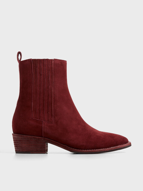 Женские казаки TENDANCE, Артикул SW6885-1, вишневый | 4632122. Ракурс 1