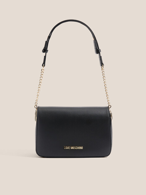 Женская сумка  LOVE MOSCHINO CHUNKY_TAB, Артикул JC4373PP, черный | 4636535. Ракурс 1