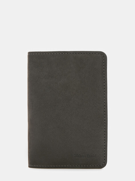 Обложка для паспорта MAISON DAVID, Артикул DAFNA, темно-серый | 4639847. Ракурс 1
