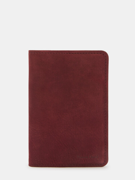 Обложка для паспорта MAISON DAVID, Артикул DAFNA, бордовый | 4639882. Ракурс 1
