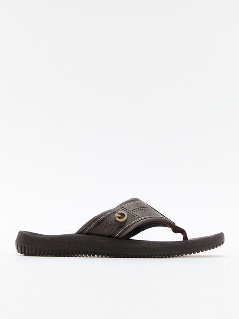 Мужские вьетнамки CARTAGO FIJI IV THONG AD, Артикул 11020, темно-коричневый | 4642327. Ракурс 1