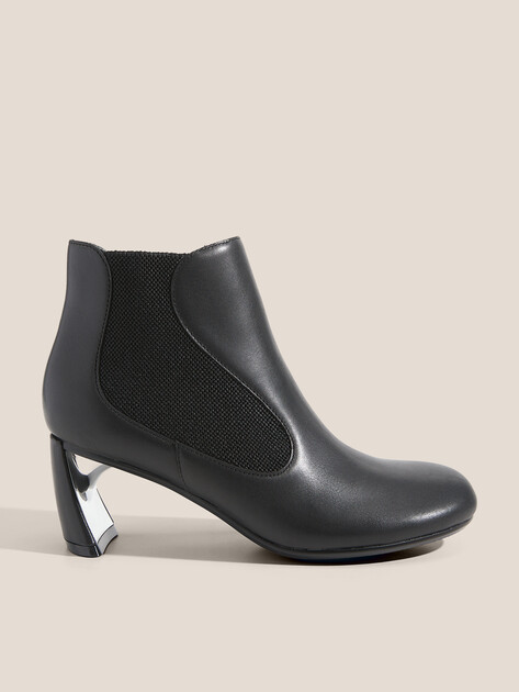 Ботильоны UNITED NUDE Zuma Flow Mid, Артикул Zuma Flow Mid, черный | 4643157. Ракурс 1