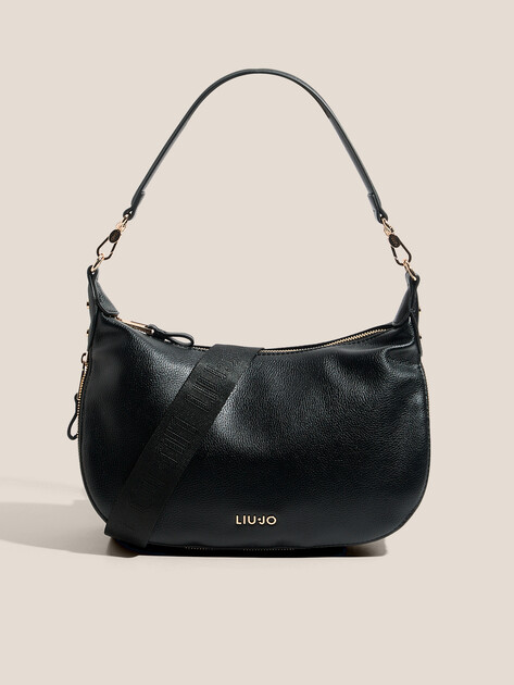 Женская сумка  LIU∙JO HOBO, Артикул AF5133, черный | 4643260. Ракурс 1