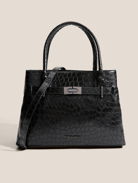 Женский тоут MARCO TOZZI, Артикул 2-2-81002-45, черный | 4654930. Ракурс 1
