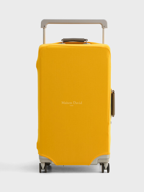 Чехол для чемодана MAISON DAVID Luggage cover 24 inch, Артикул LC2025K-24, лимонный | 4655644. Ракурс 1