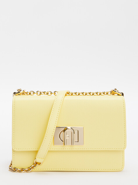 Кросс-боди FURLA, Артикул FURLA 1927 MINI CROSSBODY 20, сливочный | 4663165. Ракурс 1 Кросс-боди FURLA, Артикул FURLA 1927 MINI CROSSBODY 20, сливочный | 4663165. Ракурс 1