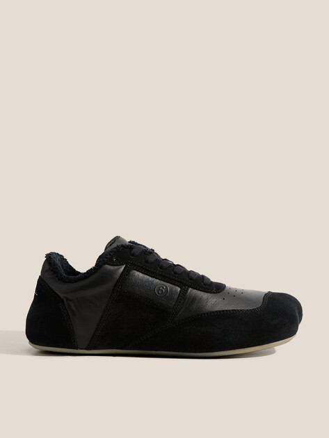 Мужские кеды MM6 MAISON MARGIELA SNEAKERS, Артикул SH3WS0012, черный | 4670028. Ракурс 1